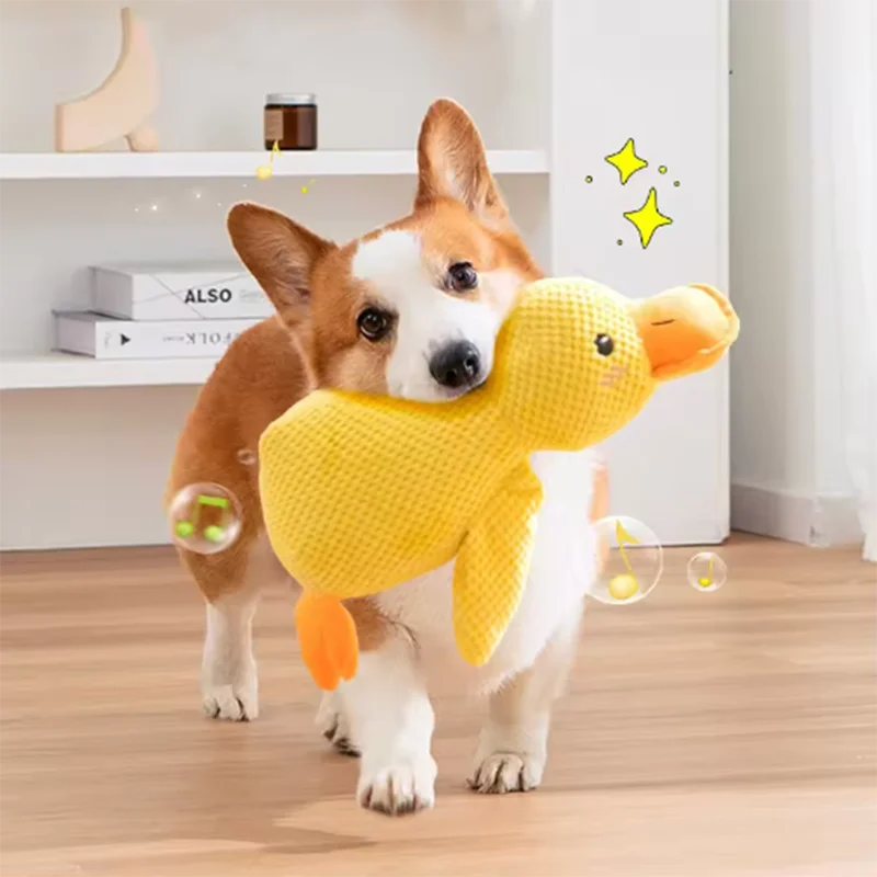 Squeaky Duck Plush