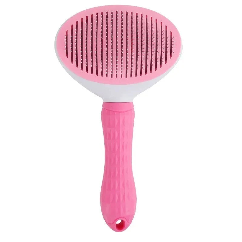 Self-Cleaning Slicker Brush