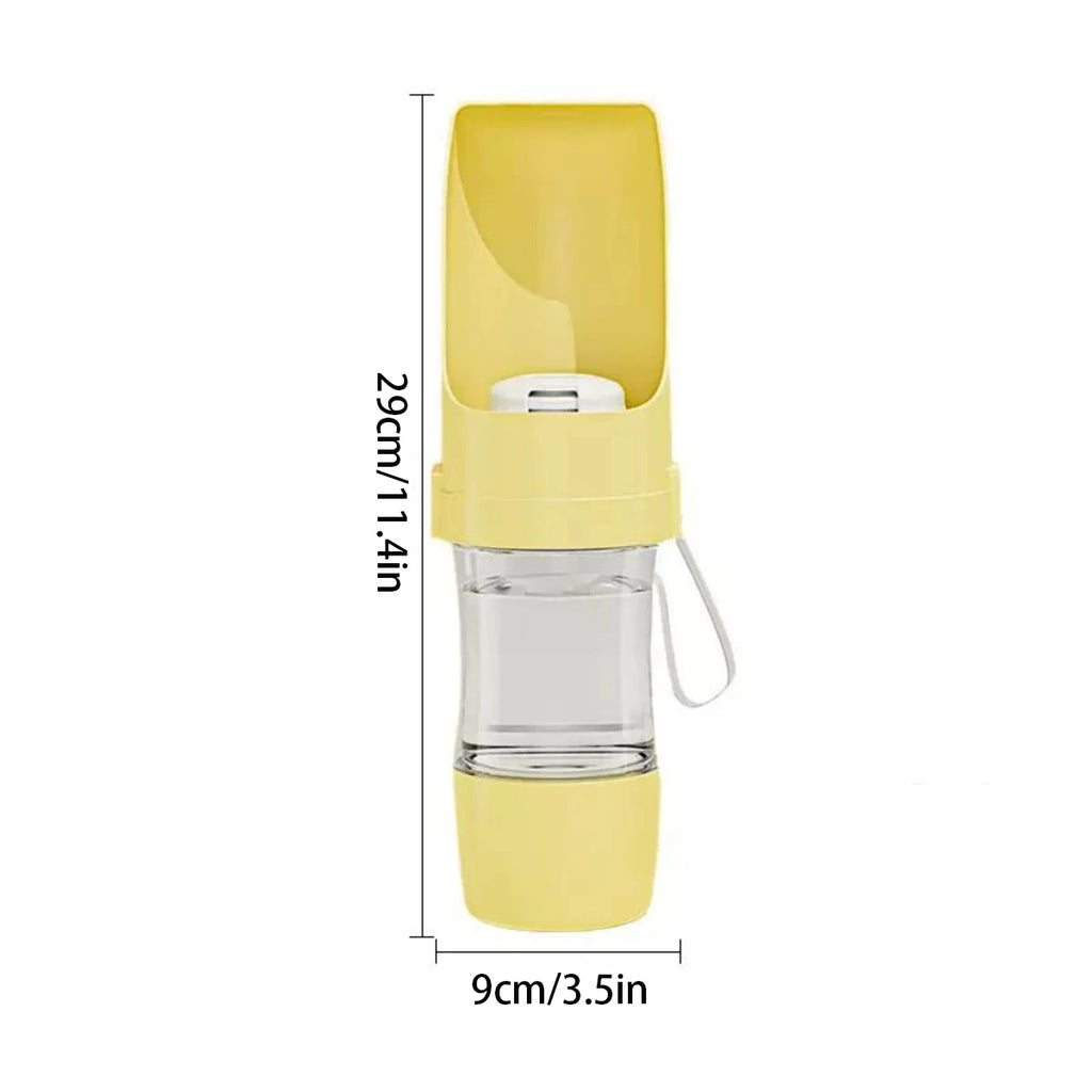 2-in-1 Food & Water Bottle