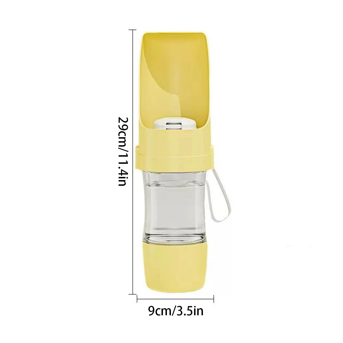 2-in-1 Food & Water Bottle