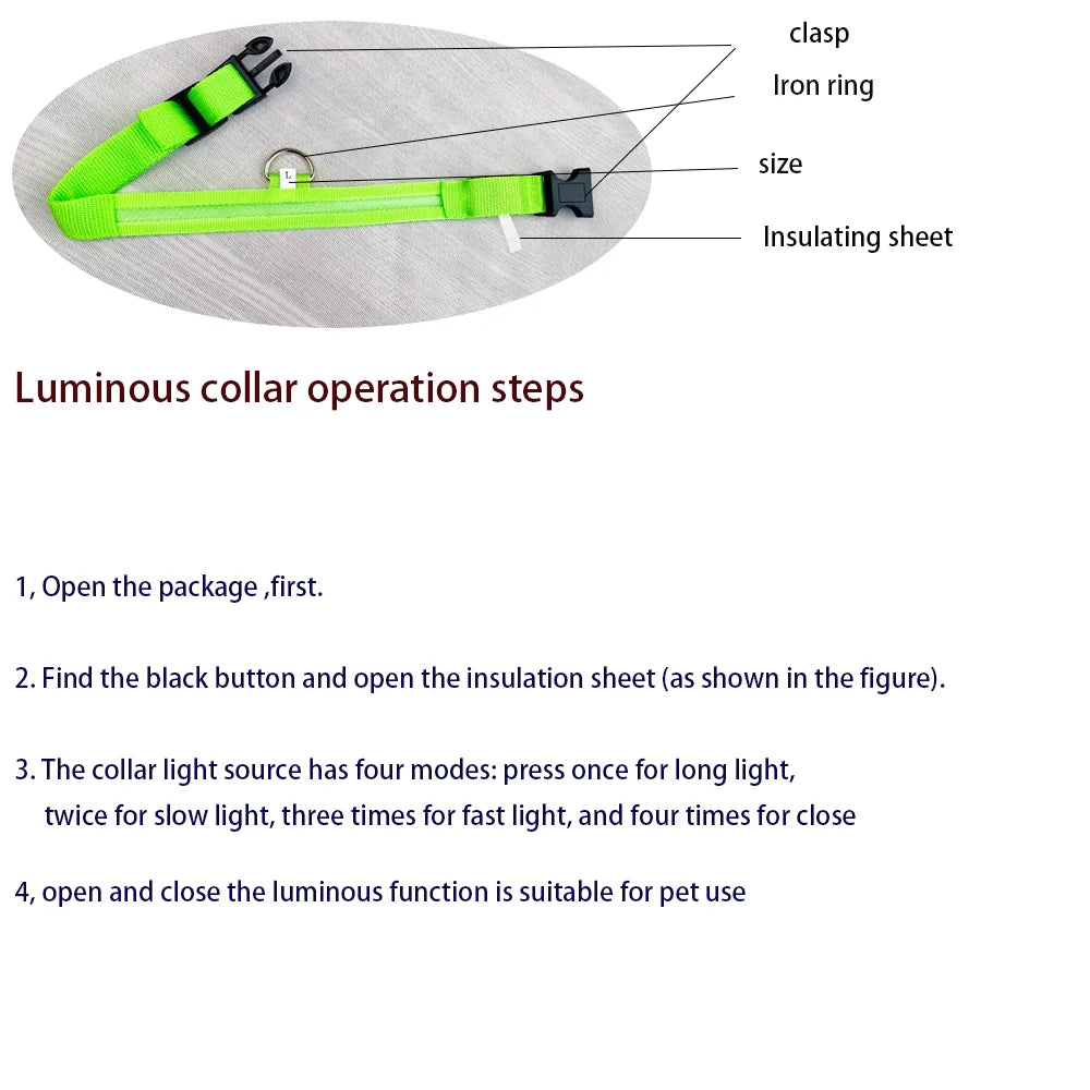 Glow Night-Walk Leash