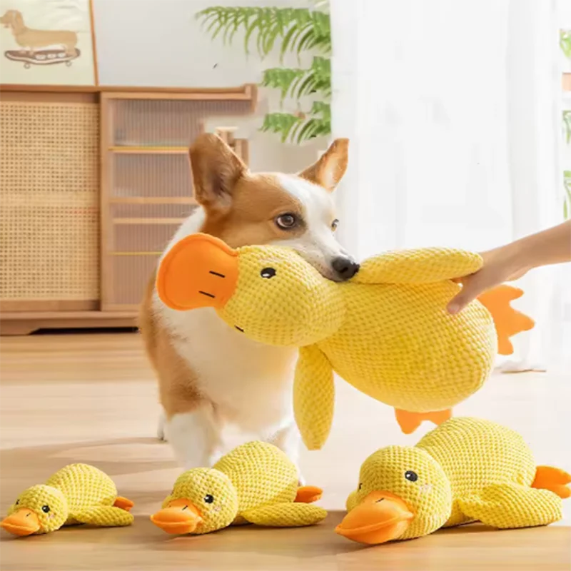 Squeaky Duck Plush