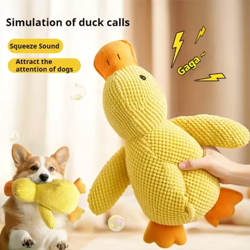 Squeaky Duck Plush